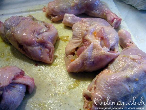Фаршированные куринные ножки в королевкской одежке