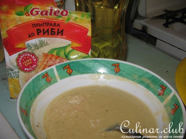 Рыба в сырном кляре.