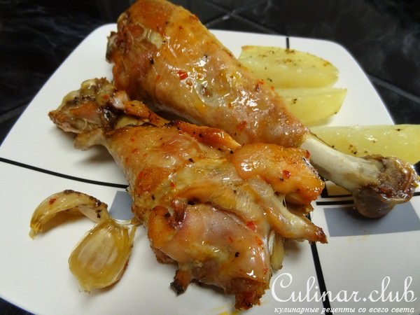 " Индейка с Аджикой и Картофелем "