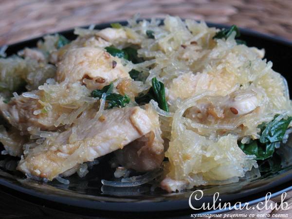 Курица по-сычуаньски.