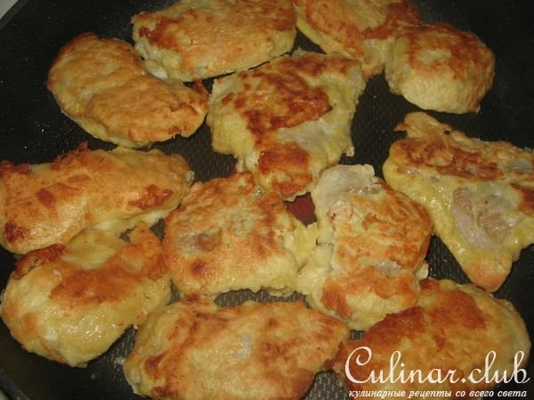 Рыба в сырном кляре.