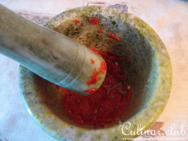 ШКМЕРУЛИ. Цыпленок тапака (табака) по-шкмерски