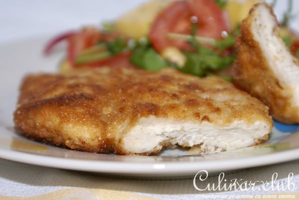 Куриная отбивная (простой, но вкусный маринад)