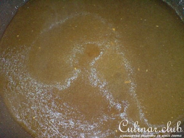 Куриная грудинка под апельсиновым соусом
