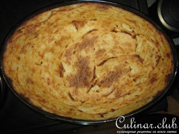 Запеканочка с куриной начинкой!