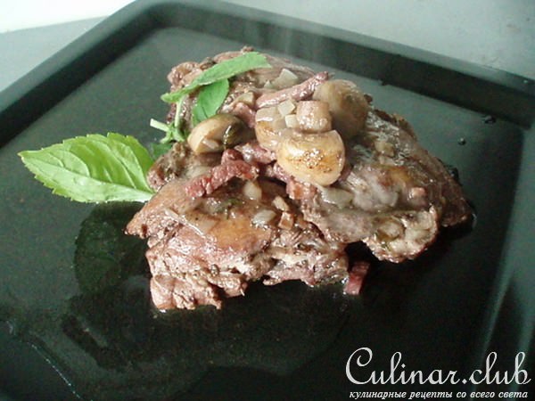 Coq au vin, но не петух, а курица в вине