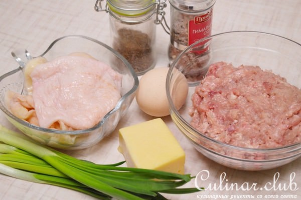 Мини-рулеты из курицы с картофельным пюре. (Праздничный обед к 8 марта)