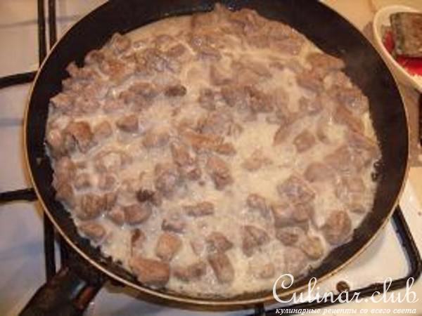 Филе индейки с овощами
