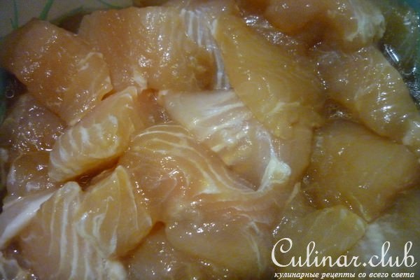 Пангасиус под яблочно-овощной шубкой (очень вкусно,быстро и диетично!)