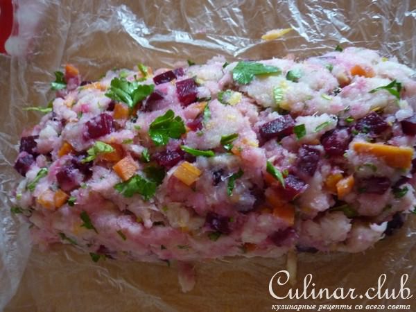 Рыбный рулет с овощами (дек.реп. №33)