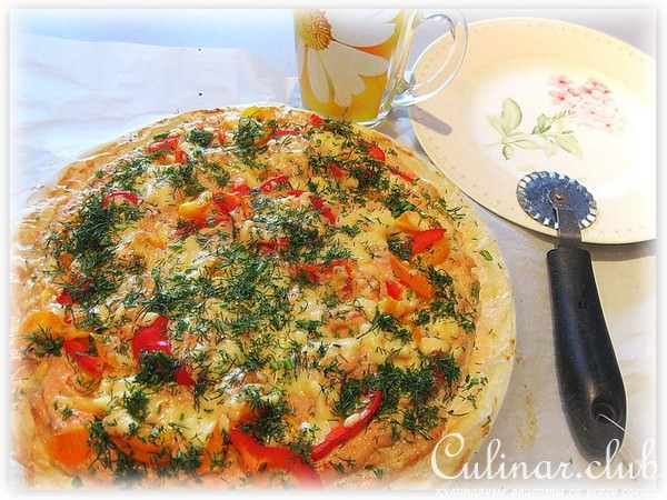 "Пицца" куриная.