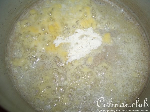 Рыба с соусом бешамель (с1 года)