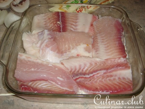 запеченый "морской язык"