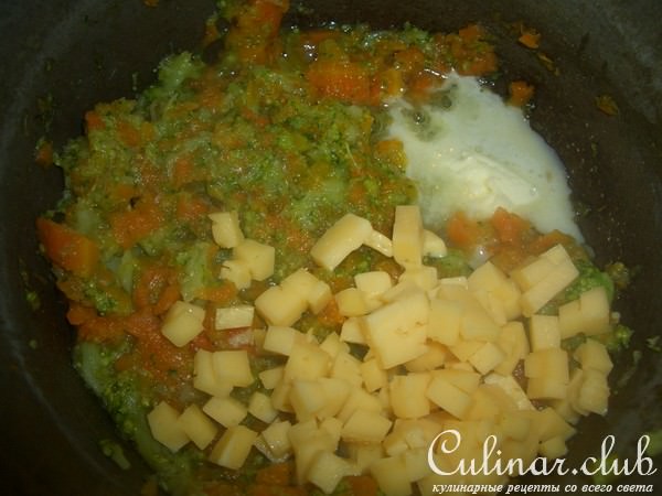 Рыба с соусом бешамель (с1 года)