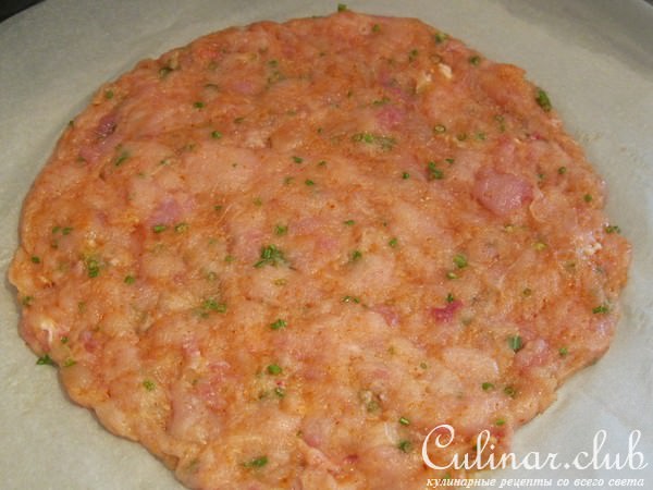 "Пицца" куриная.