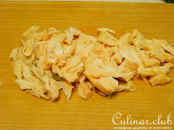 Картофельные котлеты с рыбой.