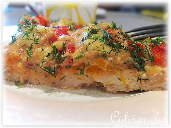 "Пицца" куриная.