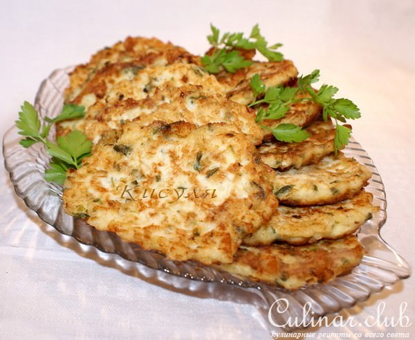 Рыбные лепёшечки