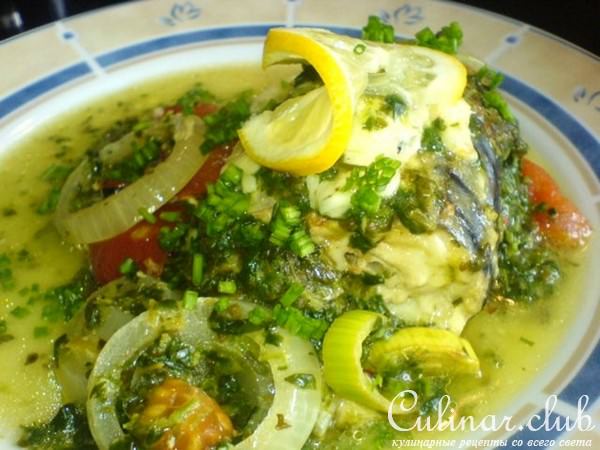 "Весёлая" скумбрия из духовки