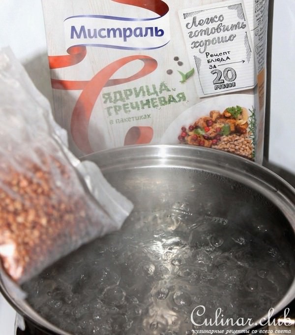 Рыбные "каштаны" с гречкой за 25 минут