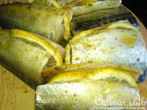 "Весёлая" скумбрия из духовки