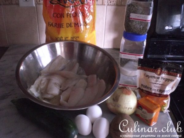 Печёные рыбно-сырно-овощные котлетки