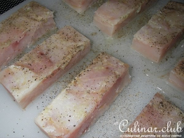 Картофельные рулеты с морским окунем