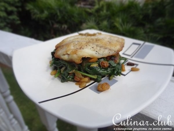 " Рыба на Вкусной Подушке "