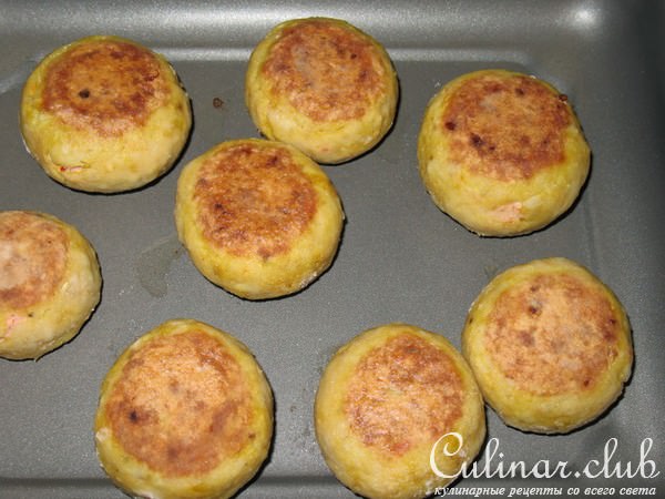 Тефтельки «Матрешки» (рыбно-крабовые).