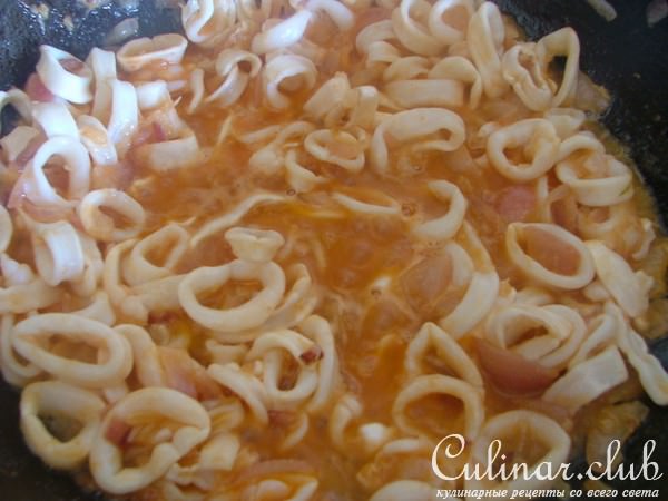 Кальмары Pad Thai