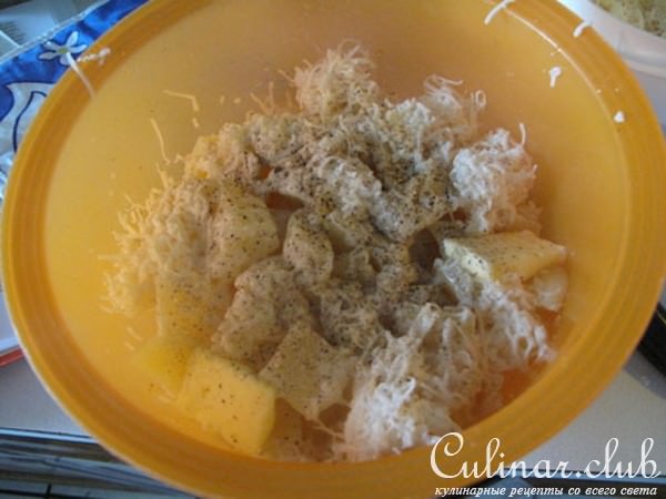 СЕМГА с горчицей и картофельным пюре (с сыром и чесноком)