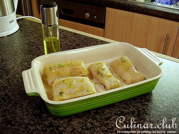 Рыбные конвертики с изюмом