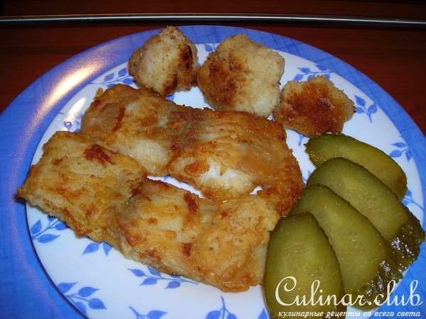 Морской язык вкусный