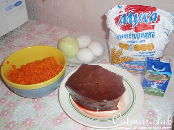 Суфле из печени без заморочек.