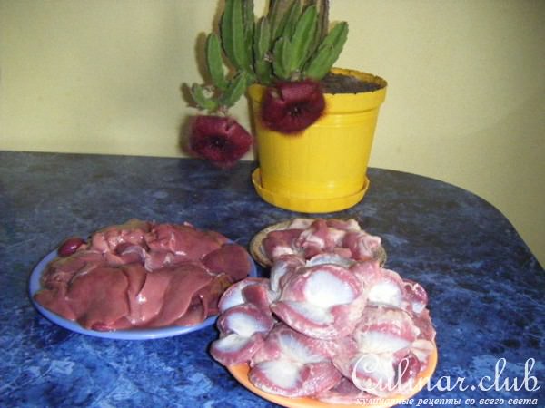 Оригинальный "Плов" с куринными потрошками