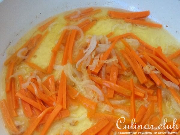 Каша гречневая с грибами и печенью в сальнике