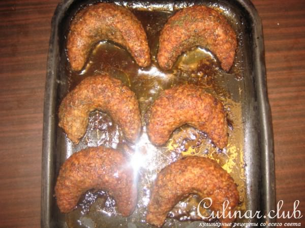 Печеночные котлетки"Подкова на счастье"