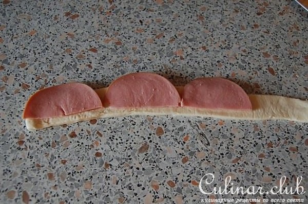 Колбасный розочки