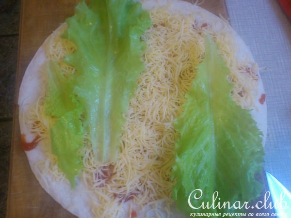 Тортилья с курицей