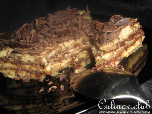 Ледяной миндальный торт - Semifreddo