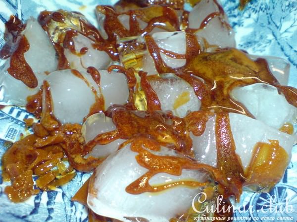 Кокосовый крем с яблоками и карамелью/ виртуальный подарок сладкоежке Диме(Dimas 24)!