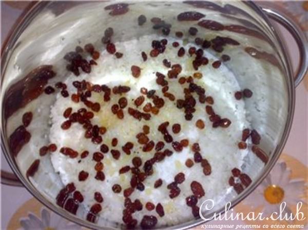 Сладкий плов (вариант)