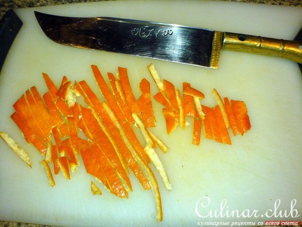 Джем из мандариновых корочек