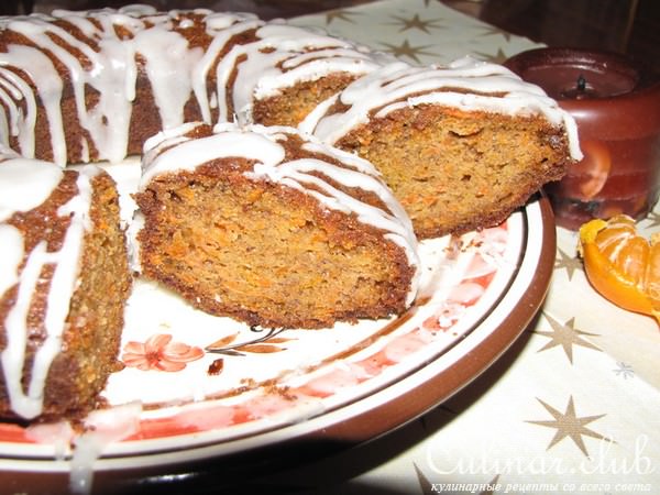 Морковный пирог(кекс)