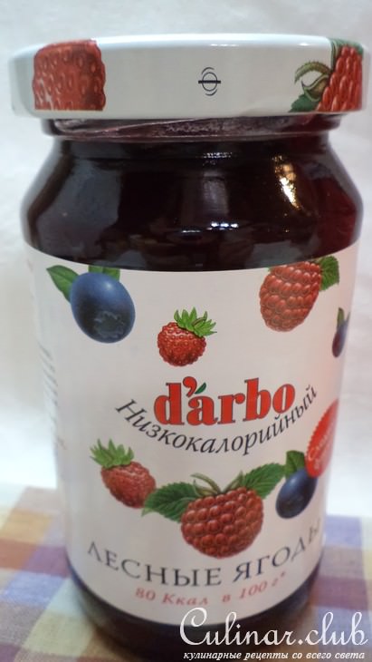 Творожное суфле "Здоровье" с низкокалорийным конфитюром!