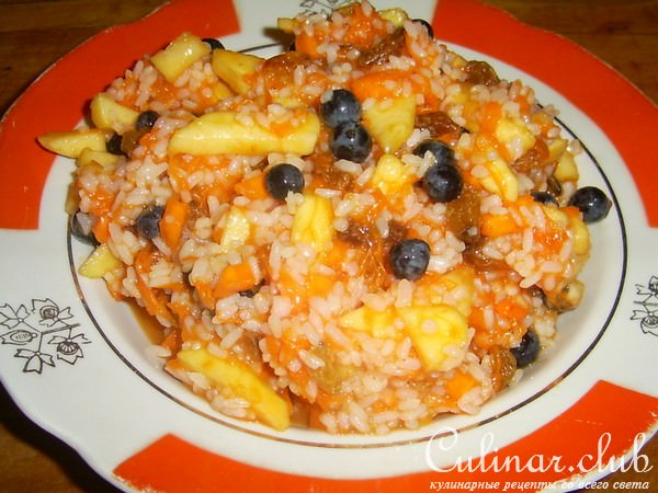 Хапама (тыква фаршированная)