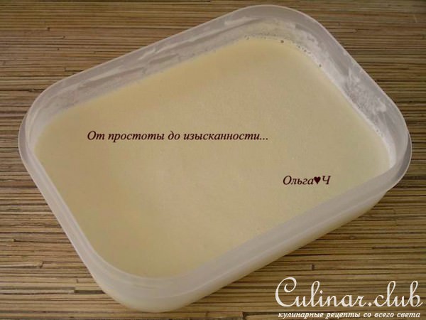 Сливочное мороженое (пломбир)