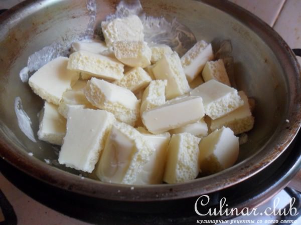Клубничный чизкейк с белым шоколадом