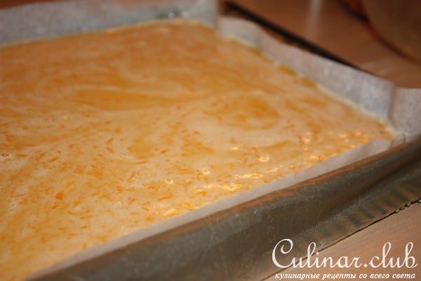Апельсиновый рулет с джемом и корицей (Torta de laranja)