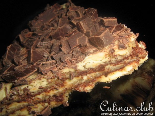 Ледяной миндальный торт - Semifreddo